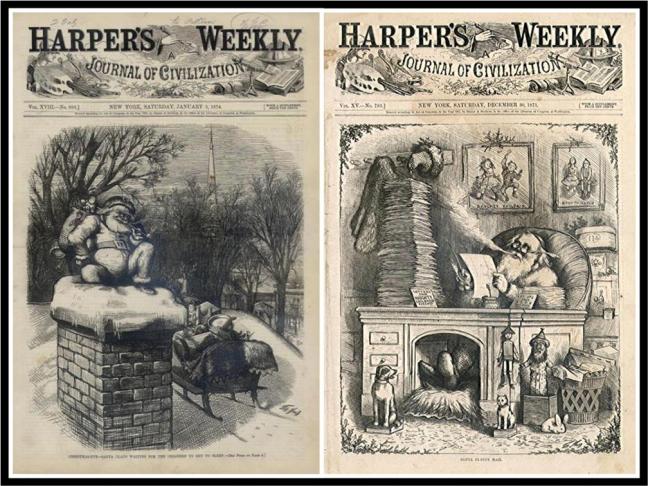 Thomas Nast Illustrations in Harper's Weekly